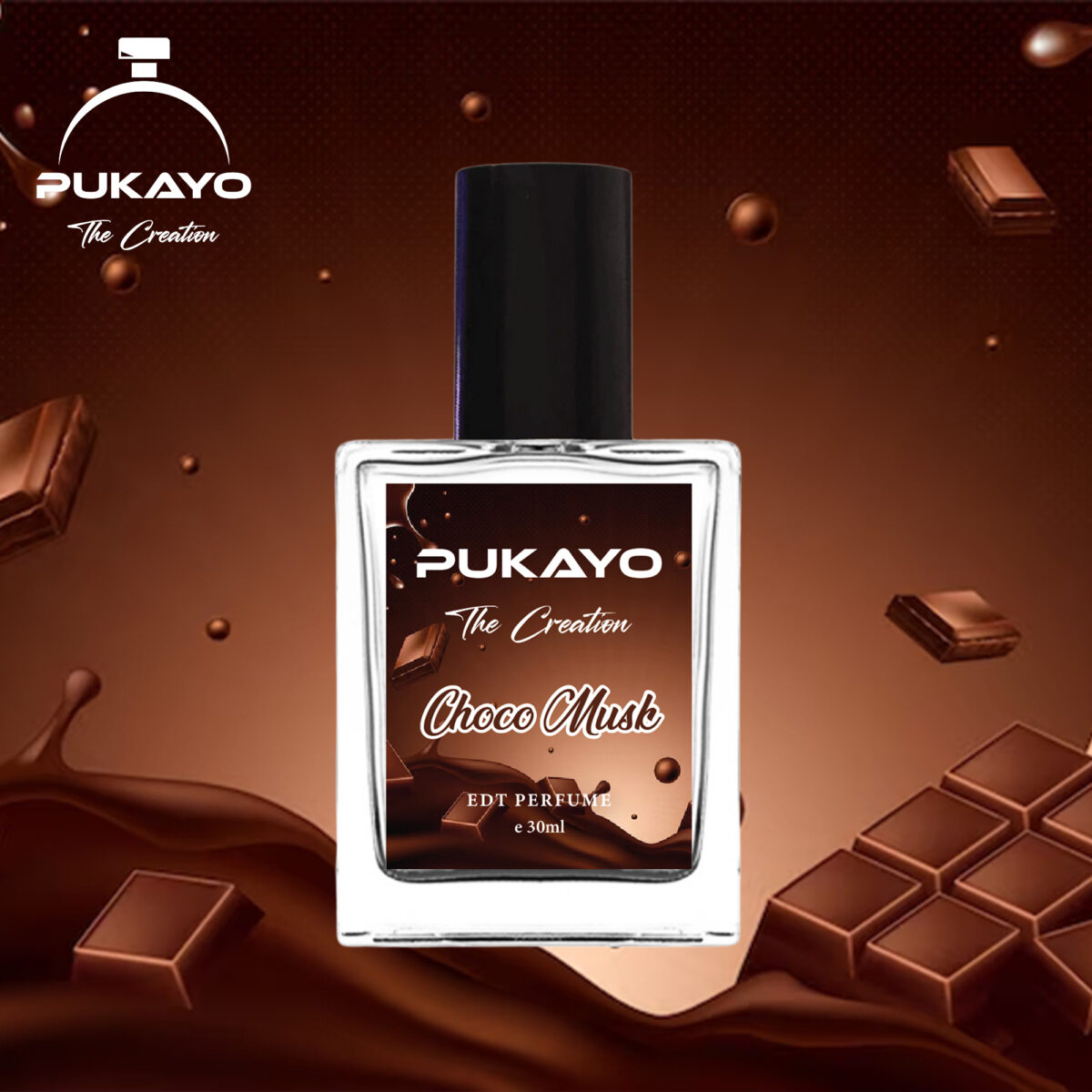 PUKAYO "Mystic Scents of the Past – Chocomusk Perfume Bottle" 30ml